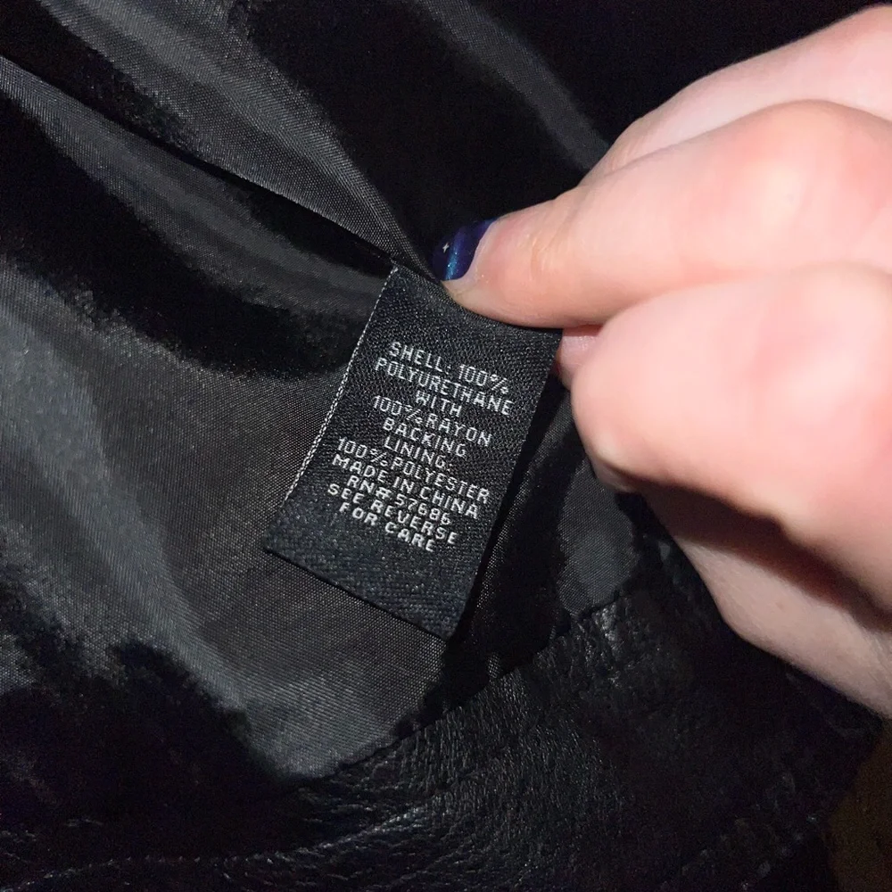 Pleather jacket - Picture 3 of 6